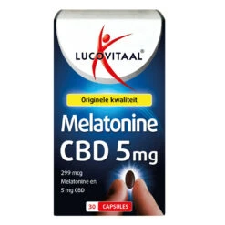 3x Lucovitaal Melatonine CBD 5mg