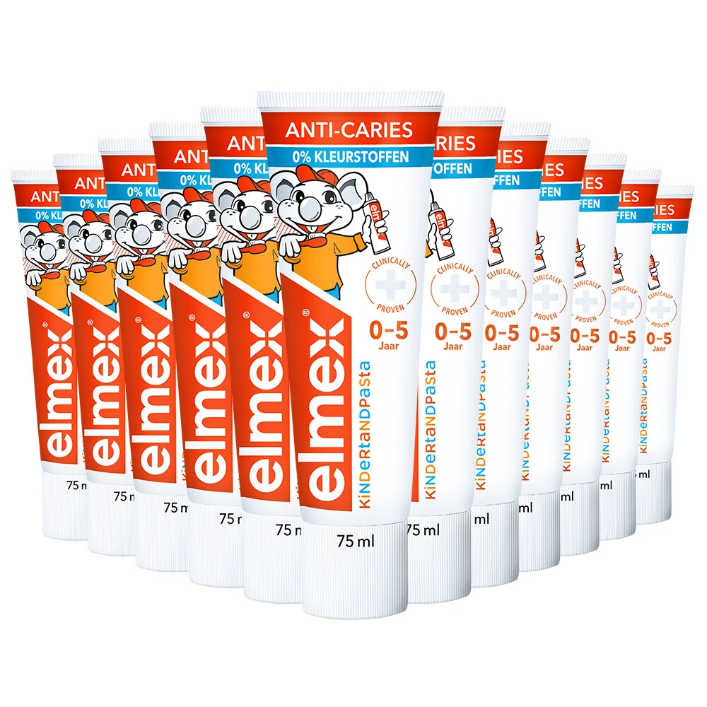 12x Elmex Peuter (0-5 Jaar) Gel-Tandpasta 3 12x Elmex Peuter (0-5 Jaar) Gel-Tandpasta