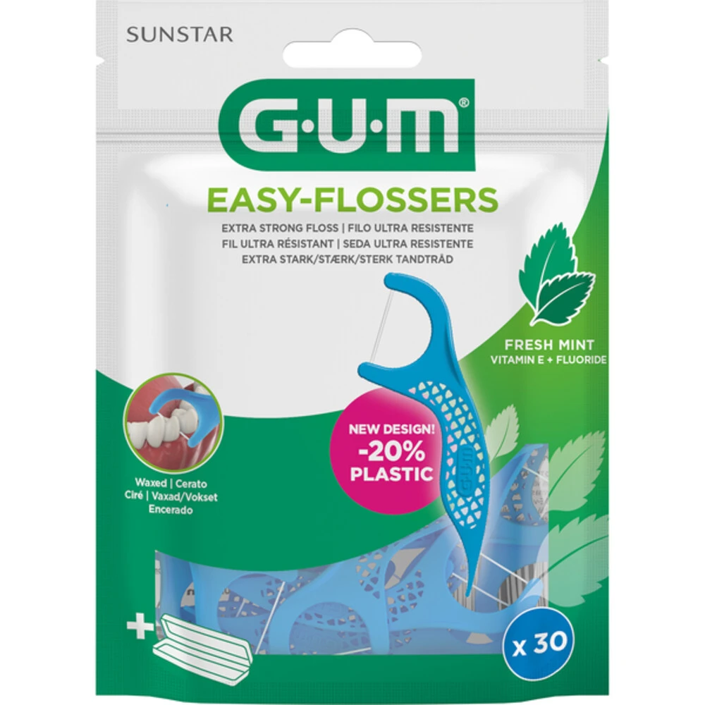 GUM® 6x GUM Easy Flossers 3 GUM® 6x GUM Easy Flossers
