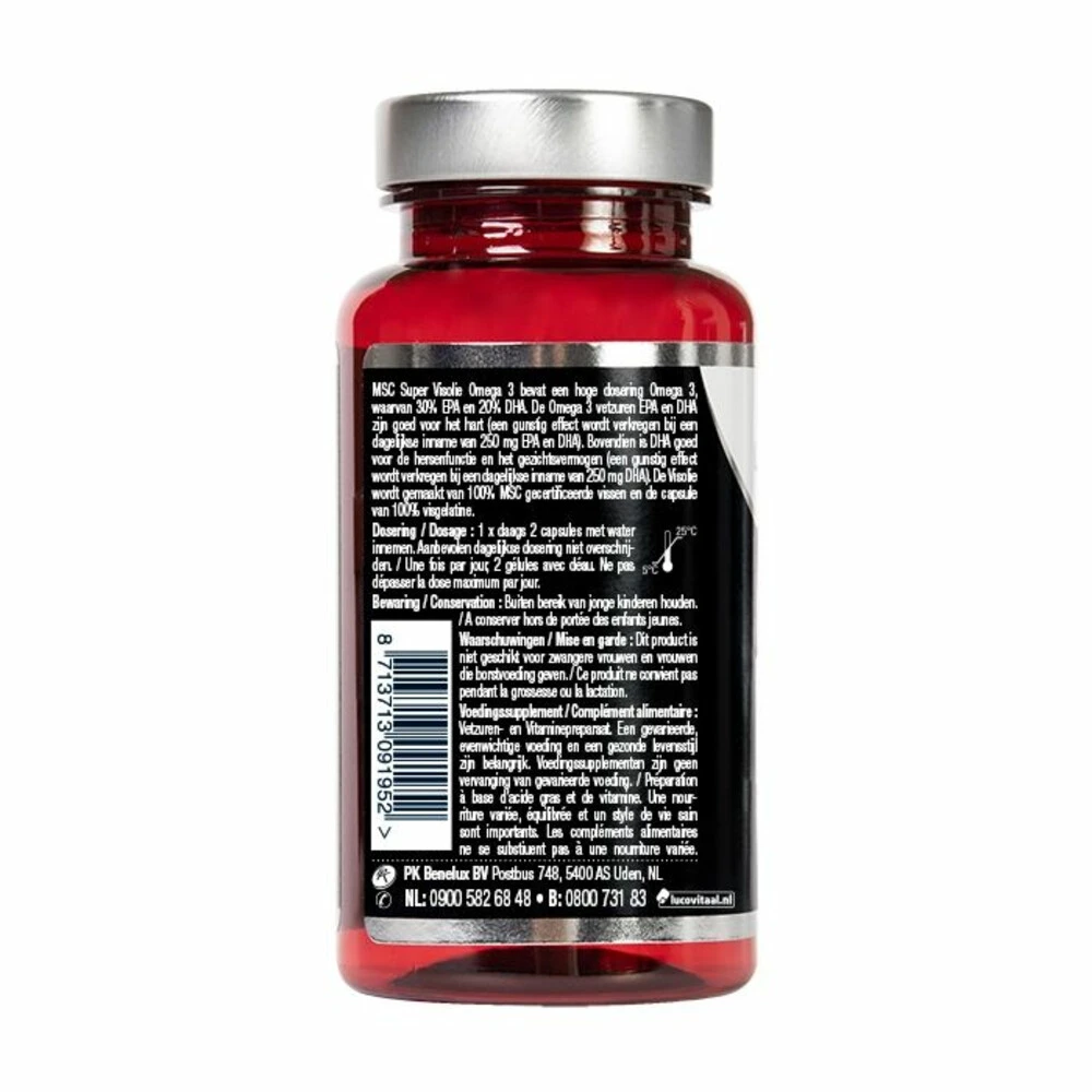 Lucovitaal MSC Visolie Omega 3 5 Lucovitaal MSC Visolie Omega 3 - Afbeelding 3