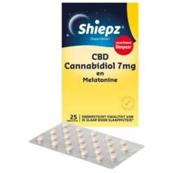 2x Shiepz Melatonine Met 7 Mg CBD -Verzorgingsproducten 1035138 3