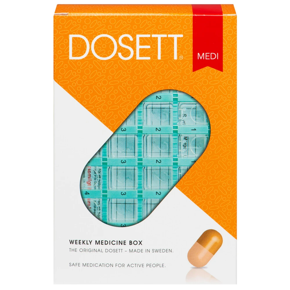 Dosett Doseerbox Normaal 3 Dosett Doseerbox Normaal