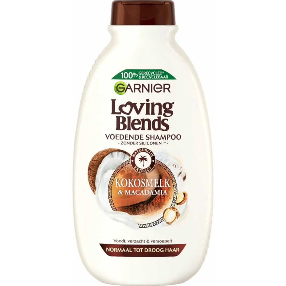 6x Garnier Loving Blends Kokosmelk En Macadamia Shampoo 3 6x Garnier Loving Blends Kokosmelk En Macadamia Shampoo
