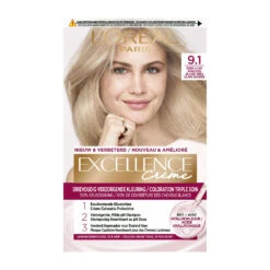 L'Oreal Lu0027Oréal Excellence Creme 9.1 Zeer Licht Asblond