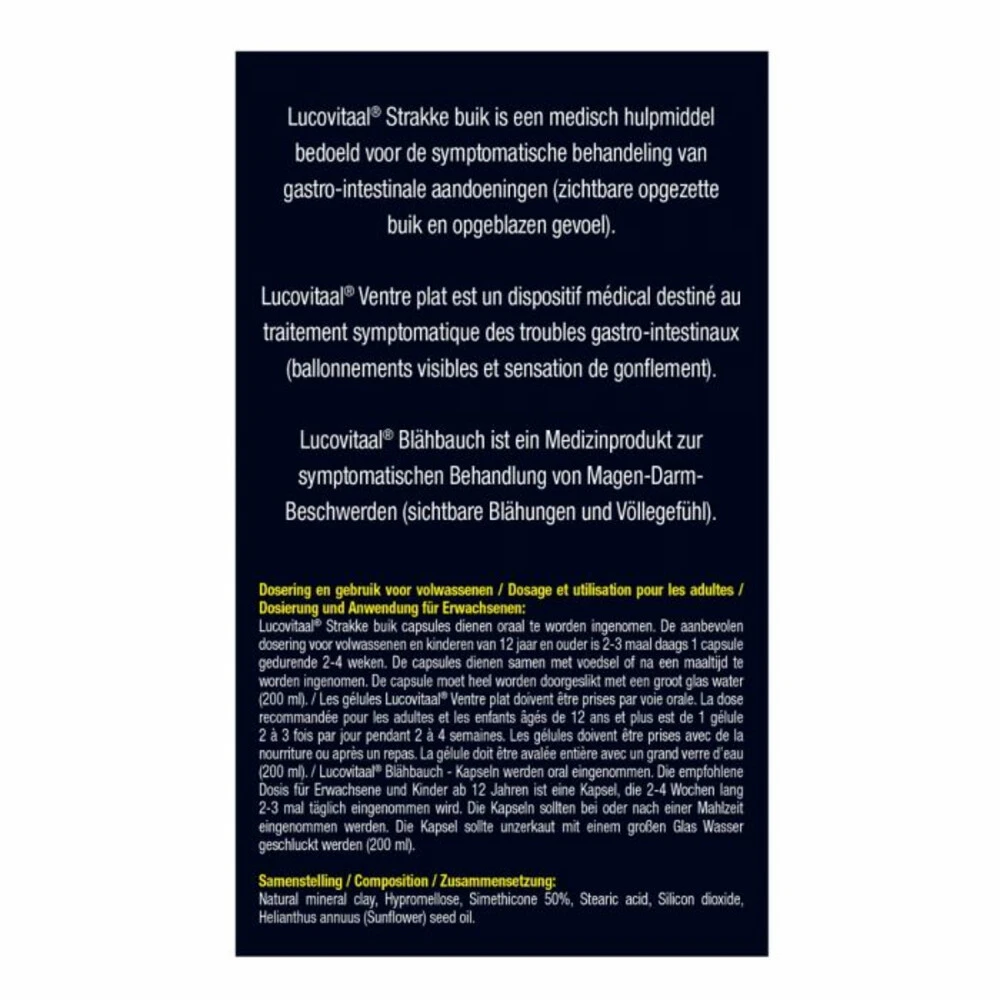 3x Lucovitaal Strakke Buik 4 3x Lucovitaal Strakke Buik - Afbeelding 2