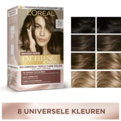 L'Oreal Lu0027Oréal Excellence Creme Universal Nudes 3U Universeel Donkerbruin -Verzorgingsproducten 1062132 6