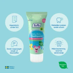 12x TePe Daily Baby Tandpasta -Verzorgingsproducten 1070734 3