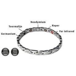 Lucovitaal Yinmagnetic Magneet Armband Zilver -Verzorgingsproducten 1073907 4