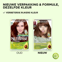 Garnier Nutrisse Crème 45 - Mahoniebruin -Verzorgingsproducten 132108 4