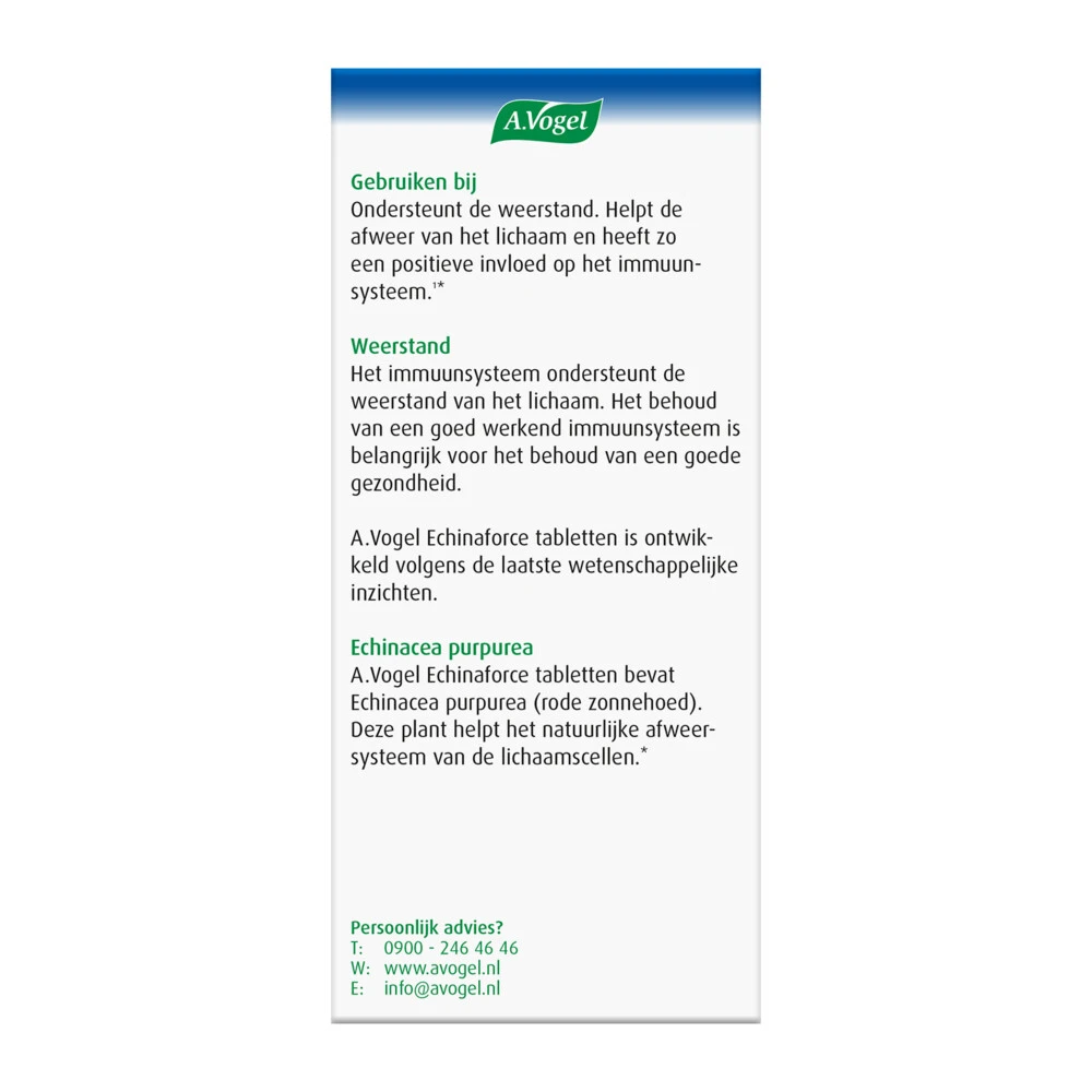 A.Vogel Echinaforce Weerstand 6 A.Vogel Echinaforce Weerstand - Afbeelding 4