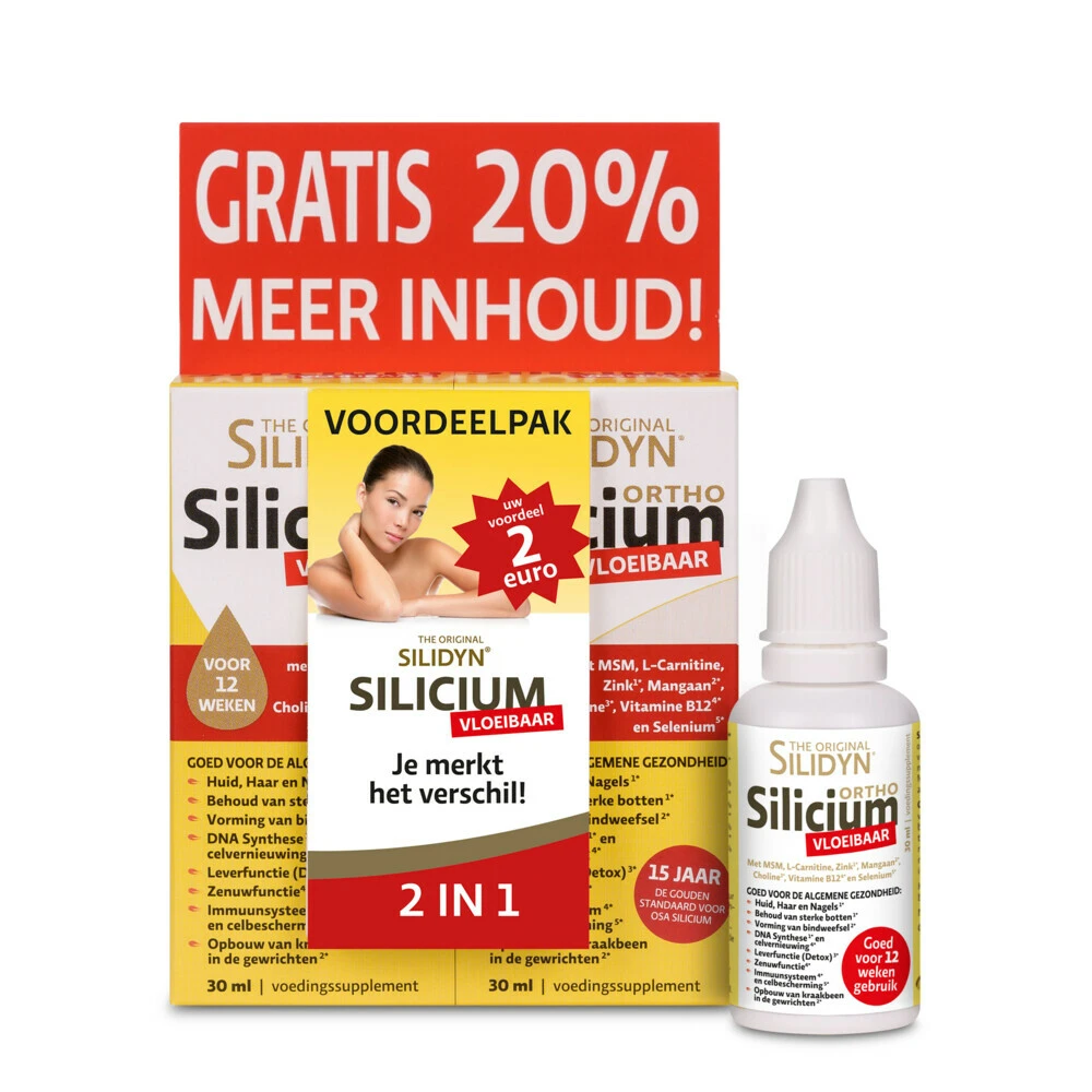 Silidyn Ortho Silicium Voordeelverpakking 3 Silidyn Ortho Silicium Voordeelverpakking