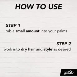 6x Got2b Glued Spiking Wax -Verzorgingsproducten 957232 4