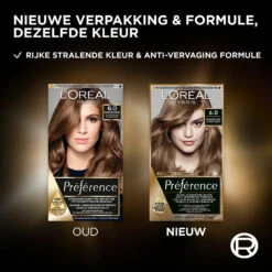 L'Oreal Lu0027Oréal Preference Haarkleuring 06 Ombrie - Donkerblond -Verzorgingsproducten 974935 3