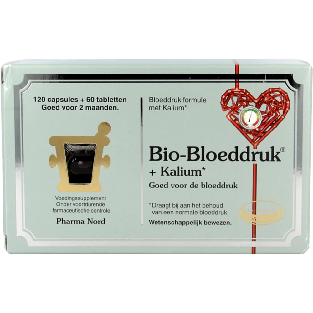 Pharma Nord Bio-Bloeddruk + Kalium 3 Pharma Nord Bio-Bloeddruk + Kalium