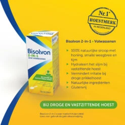 Bisolvon Hoestsiroop 2-in-1 Volwassenen -Verzorgingsproducten 987191 2