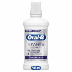 Oral B 3x Oral-B Mondwater 3D White Luxe Perfection