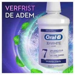 Oral B 6x Oral-B Mondwater 3D White Luxe Perfection -Verzorgingsproducten 990245 4