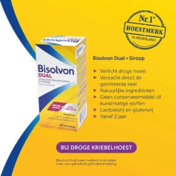 Bisolvon Dual Droge Hoest Keelirritatie Siroop -Verzorgingsproducten 998120 2